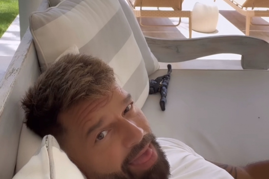  RICKY MARTIN NO DEJA ATRÁS LA VIDA ‘LOCA’; ASÍ LO DEMOSTRÓ EN SUS REDES SOCIALES 