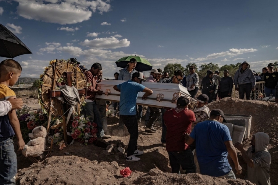 EN ZACATECAS NO HAY PAZ NI EN EL CEMENTERIO