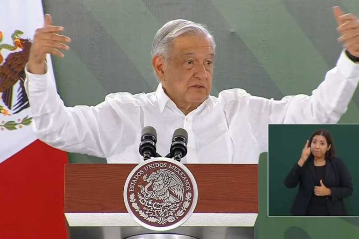 MURO FRONTERIZO ES “UNA FARAMALLA”; “CREO QUE NO VAN CONSTRUIR”, PREVÉ AMLO