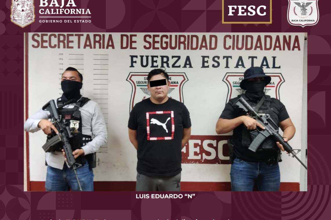 DETIENE ENLACE INTERNACIONAL A FUGITIVO DE ESTADOS UNIDOS BUSCADO POR TRÁFICO DE DROGAS
