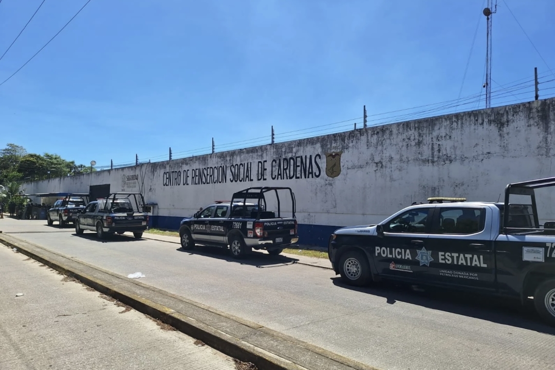 MOTÍN EN CÁRCEL DE CARDENAS DEJA CINCO MUERTOS