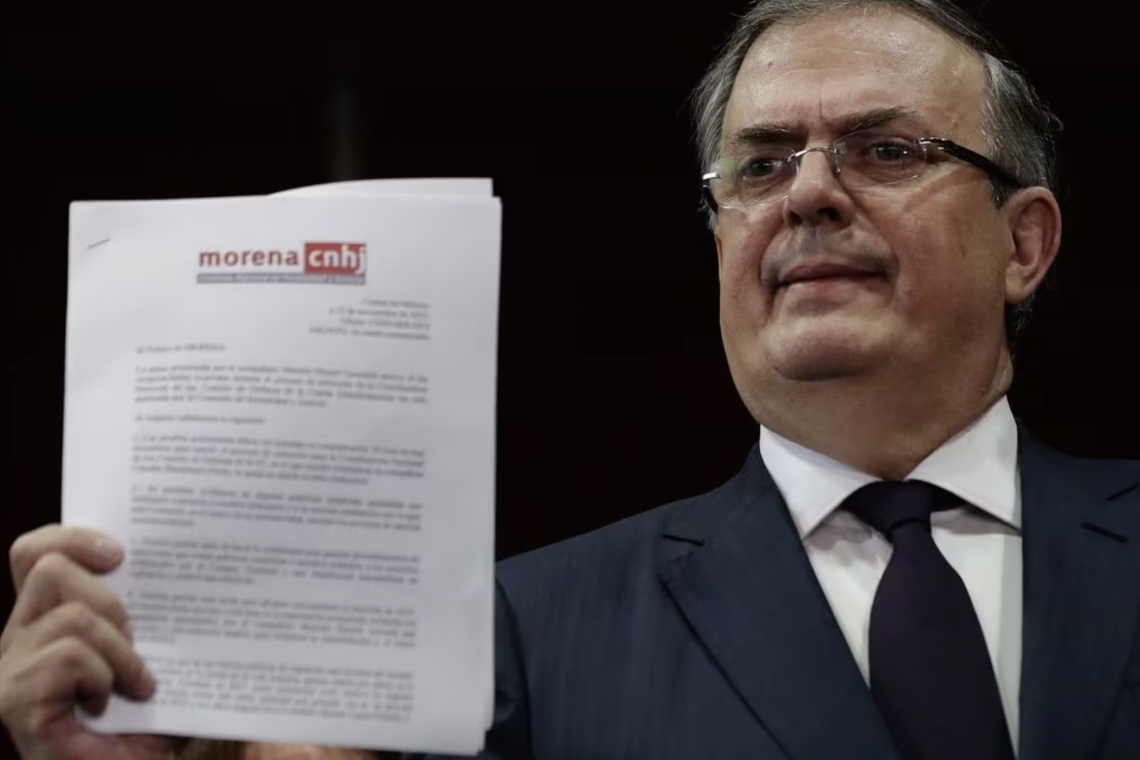 MARCELO EBRARD BUSCARÁ LA PRESIDENCIA DE LA REPUBLICA POR MORENA 