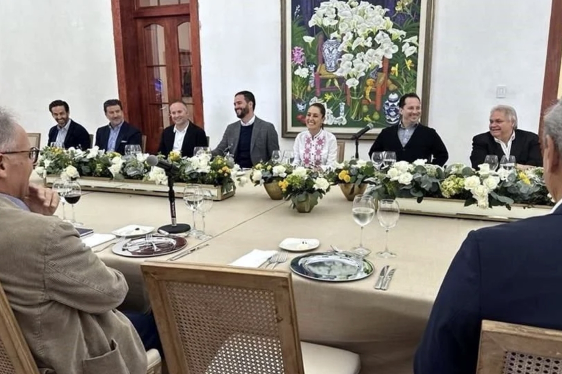 REITERA CLAUDIA QUE APOYA INVERSIÓN PRIVADA EN ENERIGIA 