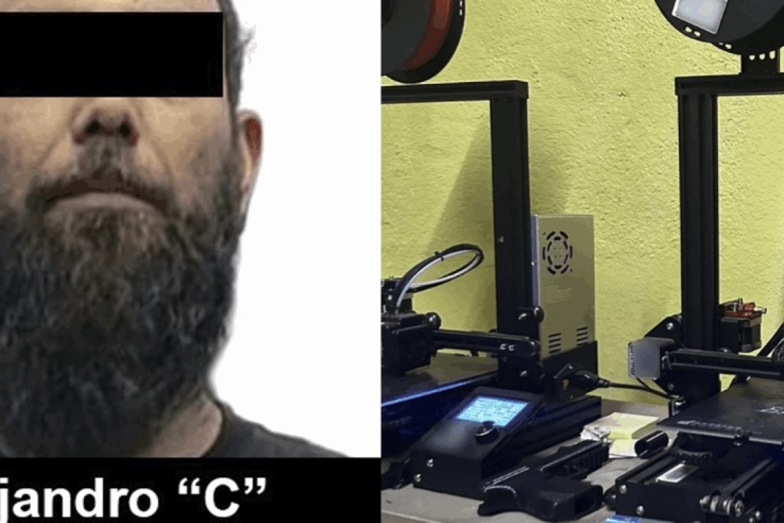PRESUNTO FABRICANTE DE ARMAS DE FUEGO ES DETENIDO EN TECATE POR LA FGR