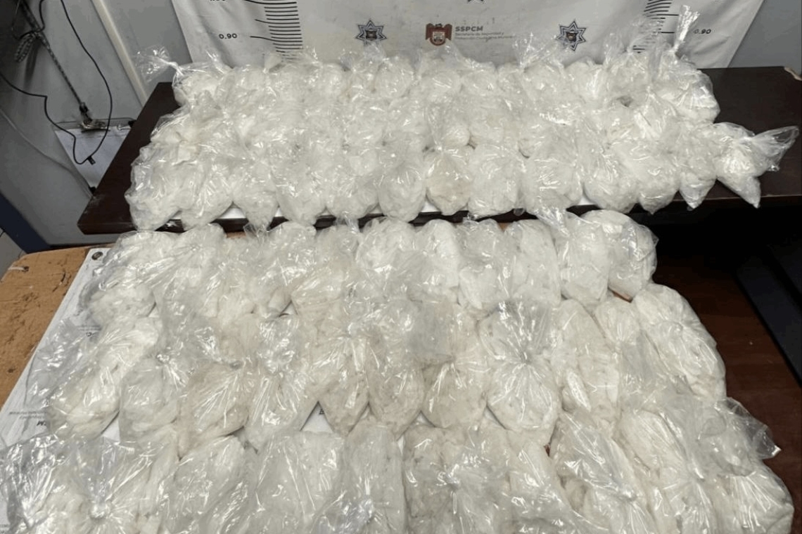 INTERCEPTAN CARGAMENTO DE DROGA CON DESTINO A LOS EU