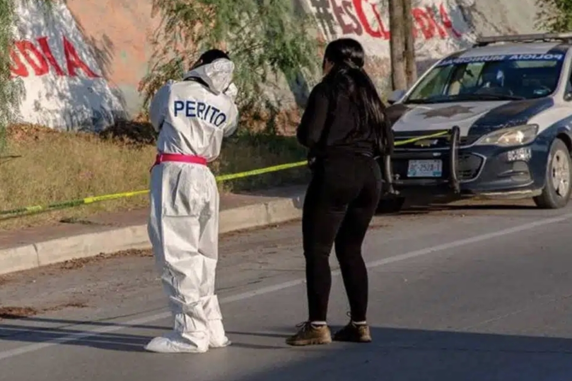 HOMBRE EJECUTADO EN CARRETERA RUMBO AL AEROPUERTO TIJUANA 