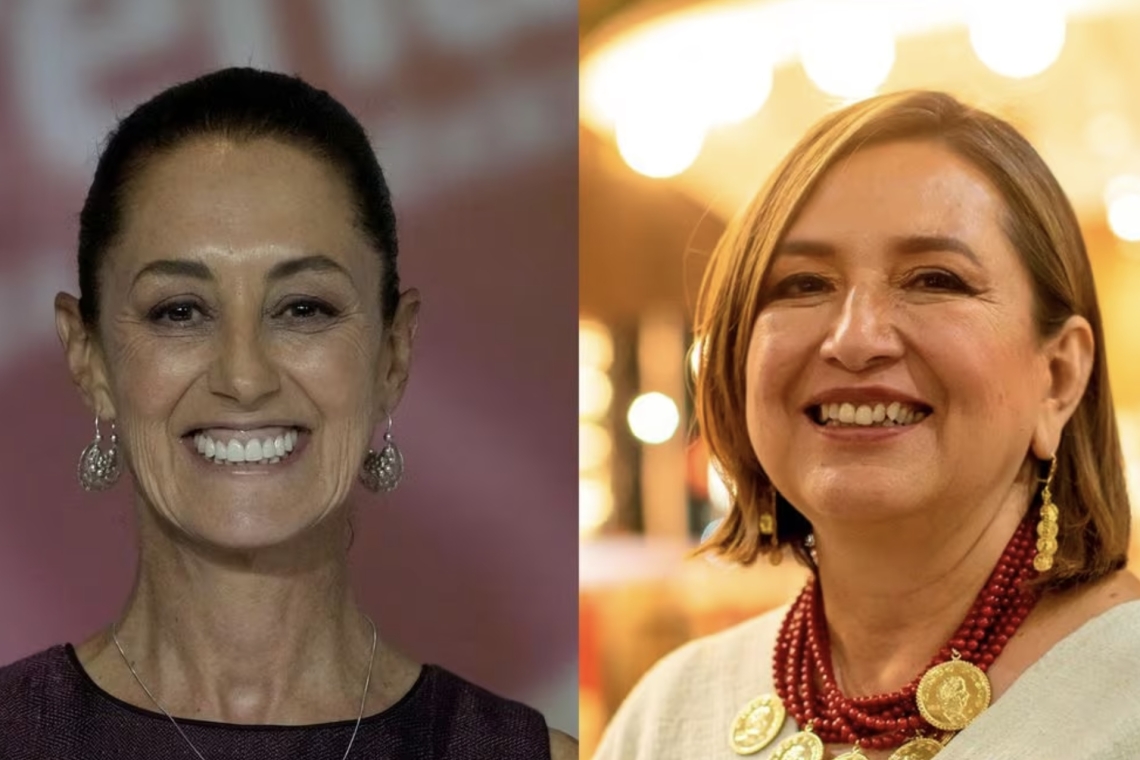 SHEINBAUM DOBLA A XÓCHITL GÁLVEZ EN PREFERENCIA VOTAL 
