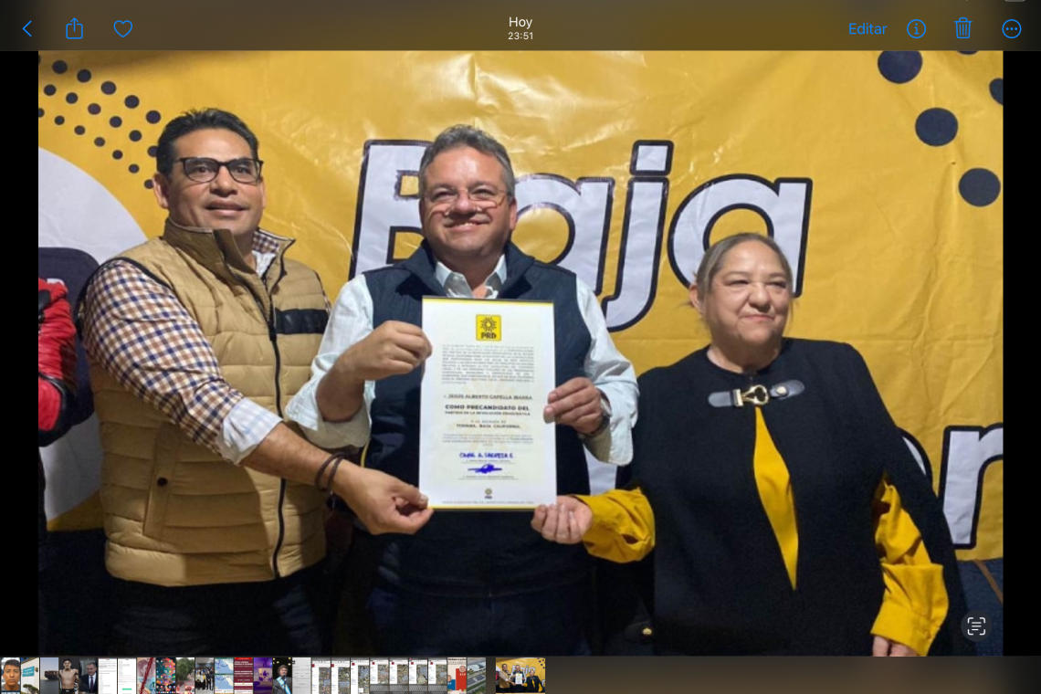 SE REGISTRA ALBERTO CAPELLA COMO PRECANDIDATO A LA ALCALDÍA DE TIJUANA 