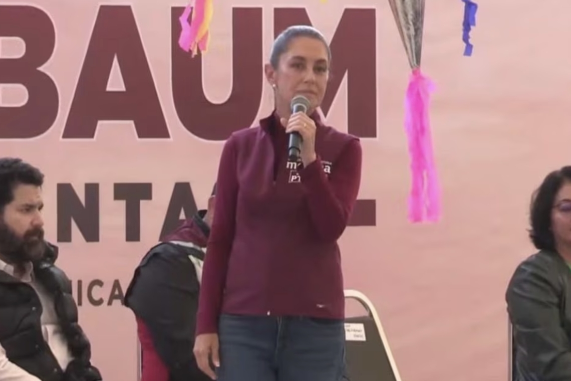CLAUDIA, VA POR DEMOCRACIA EN PODER JUDICIAL 