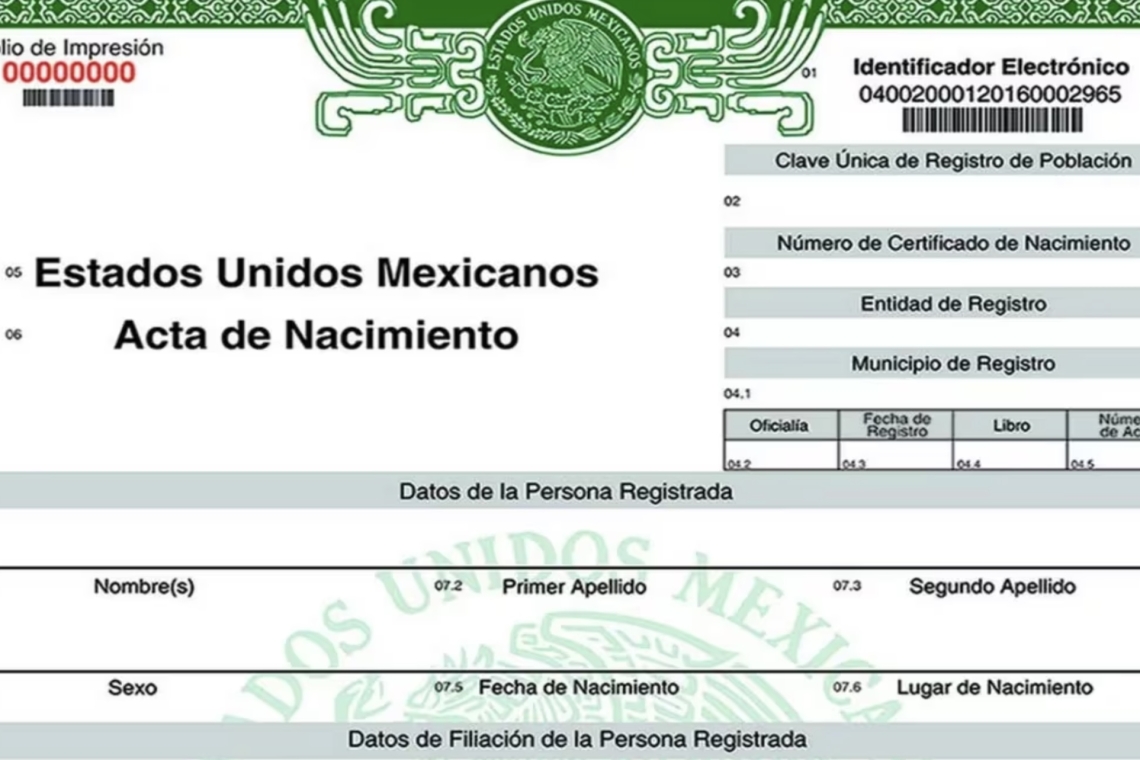 ACTA DE NACIMEINTO CERTIFICADA Y COMO DESCARGARLA EN PDF