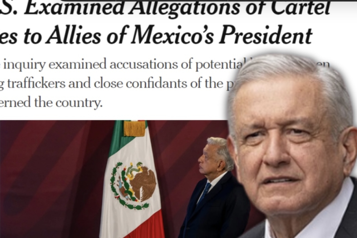 ¿QUE DICE LA CARTA ‘ULTIMATUM’ QUE RECIBIÓ AMLO DE ‘THE NEW YORK TIMES’ DÓNDE LO VINCULAN NUEVAMENTE CON EL NARCO EN UNA NUEVA INVESTIGACIÓN?