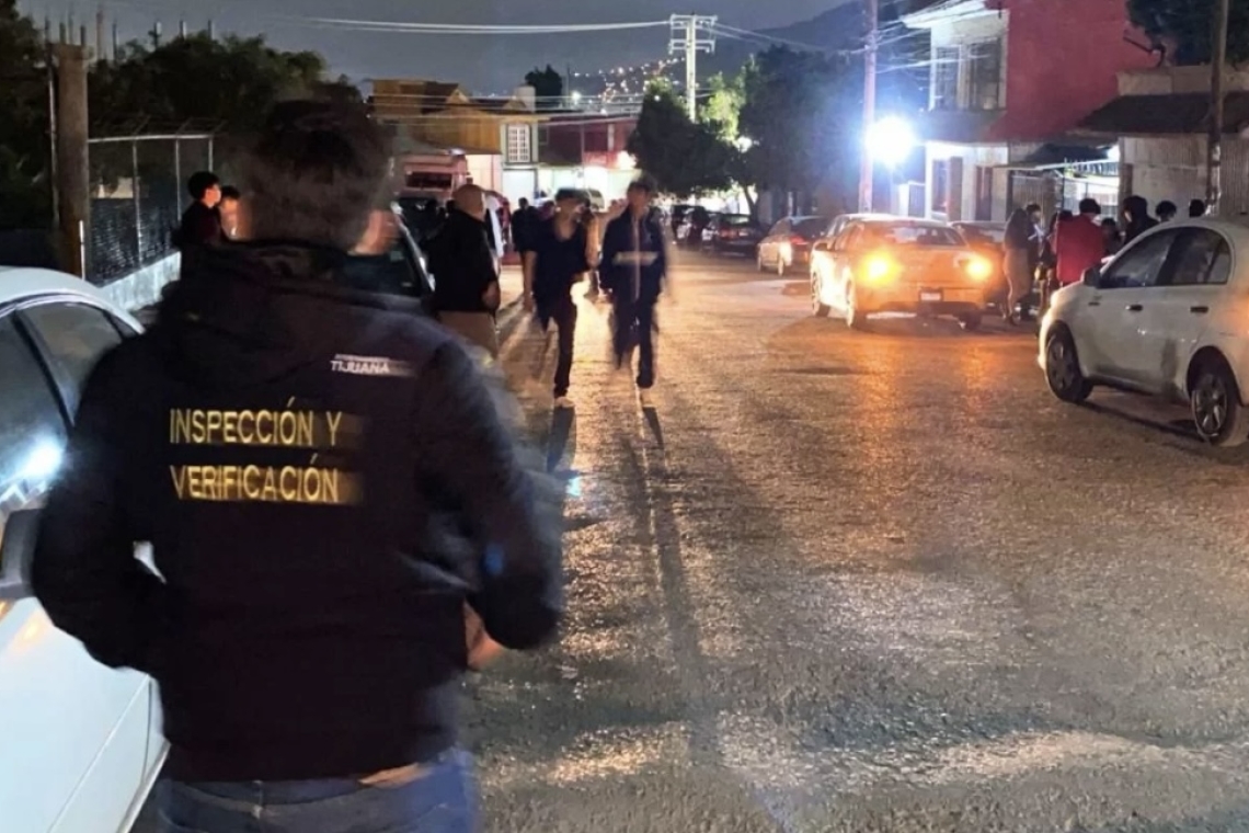 AYUNTAMIENTO DE TIJUANA SUSPENDE FIESTA CLANDESTINA CON 300 MENORES DE EDAD EN EL DORADO 