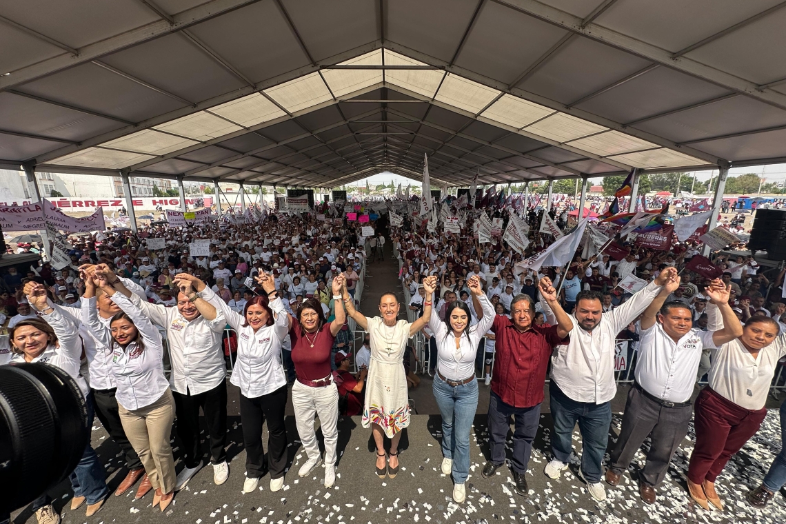 CLAUDIA SHEINBAUM IMPULSARÁ EL DESARROLLO EN TECÁMAC Y SUS ALREDEDORES A TRAVÉS DEL AIFA CON UN NUEVO POLO DE BIENESTAR Y MEJOR TRANSPORTE