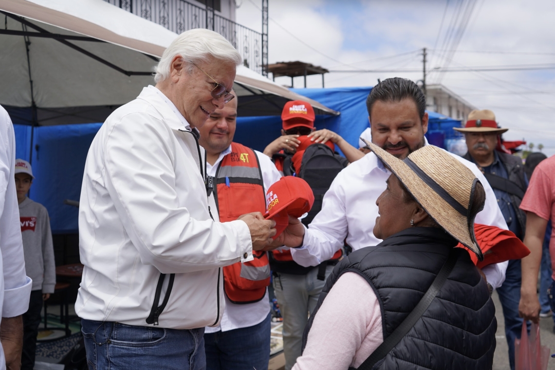 EL PT YA NO ES UN PARTIDO DE UNOS CUANTOS EN BC; “EL PUEBLO LO APOYA PARA GANAR ESTAS ELECCIONES Y SERÁ GOBIERNO”: JBV 