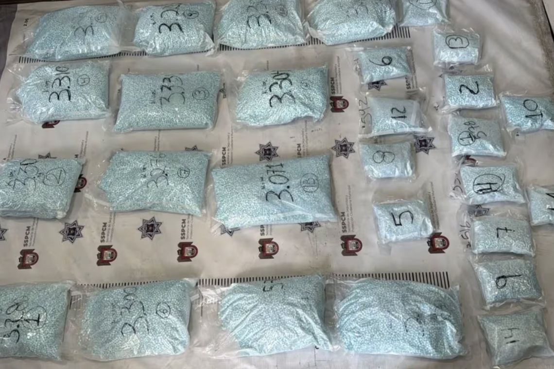 GOLPE A LAS FINANZAS DEL NARCO: DECOMISAN MÁS DE 2 MILLONES DE DÓLARES EN FENTANILO Y COCAINA 