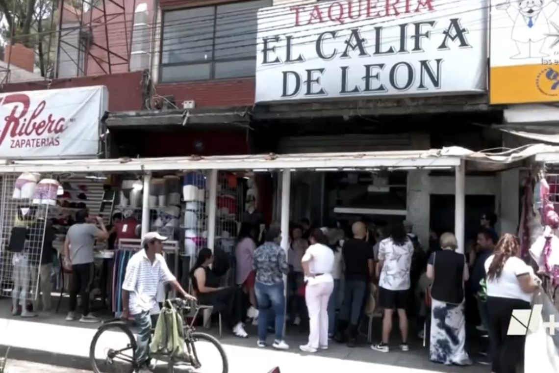 TAQUERIA EL CALIFA DE LEON, VICTIMA DE SU ÉXITO 