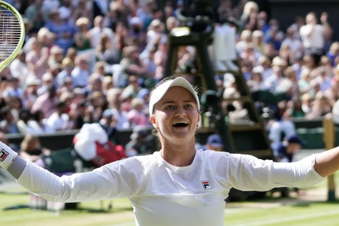 KREJCIKOVA VENCE A JASMINE EN WIMBLEDON Y CONQUISTA SU SEGUNDO TÍTULO DE GRAND SLAM 