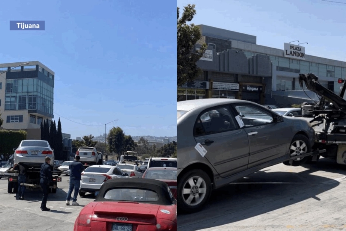 ESTUDIANTES DE UABC PREOCUPADOS POR EL REMOLQUE DE SUS VEHÍCULOS
