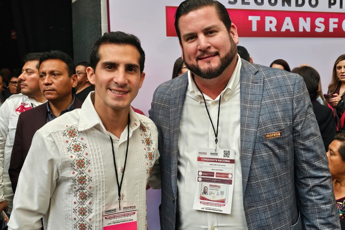 Ismael Burgueño desea el mayor de los éxitos a Rommel Pacheco, próximo titular de la CONADE