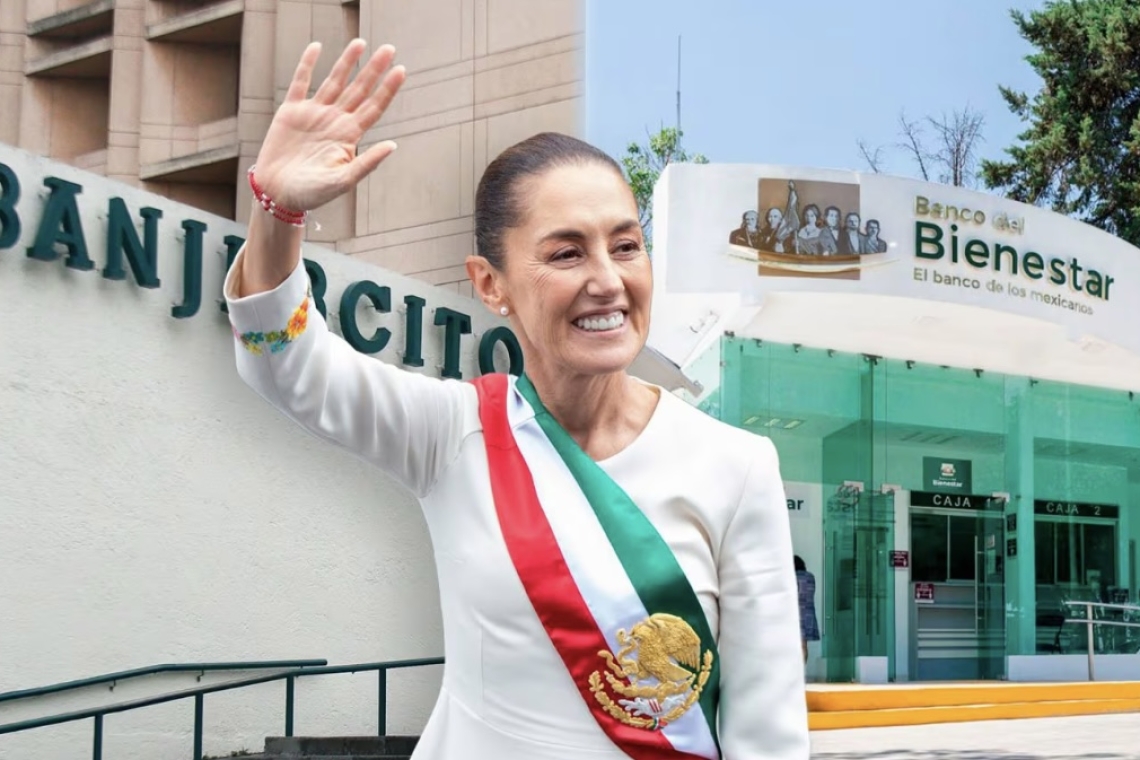 Sheinbaum llega con ‘torta bajo el brazo’: Hacienda aumenta capital social de Banjercito y Banco del Bienestar