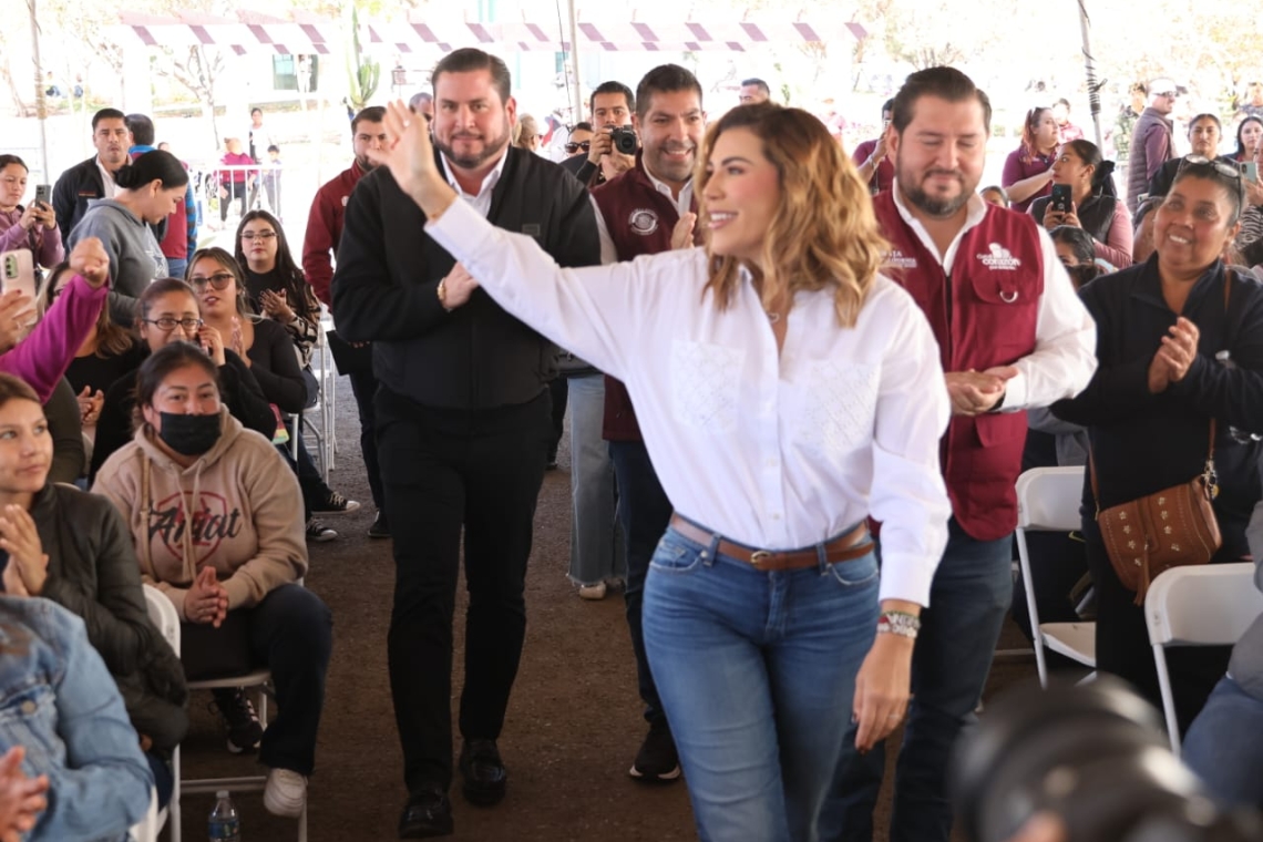 Gobernadora y alcalde, trabajan con la ciudadanía