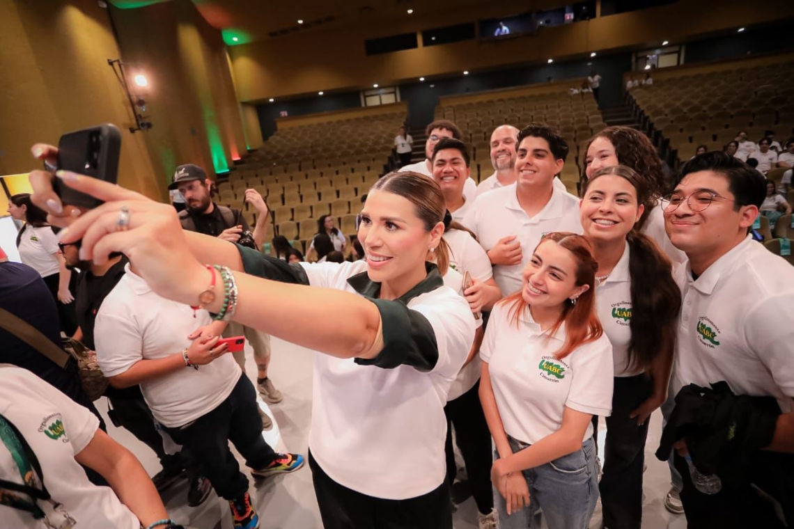 Invita Gobernadora Marina del Pilar a sumarse al programa “Jovenes Construyendo el Futuro “