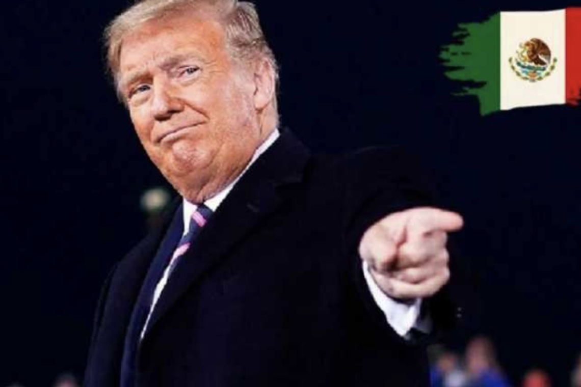 Trump lanza amenaza a México: 25% de arancel a partir del 20 de enero