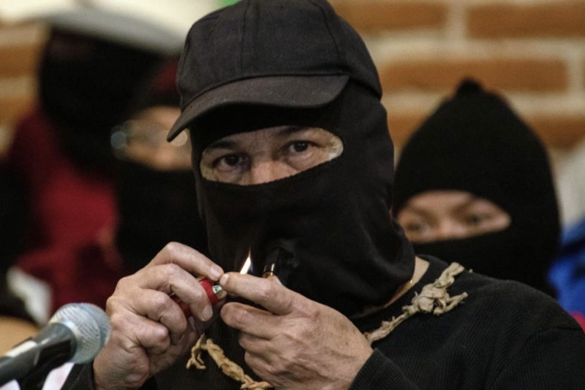“Ni Trump ni el crimen organizado nos van a amedrentar”: el subcomandante Marcos reaparece en San Cristóbal de Las Casas
