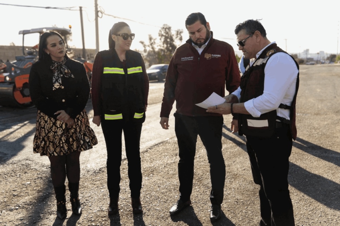 Supervisa alcalde Burgueño, urbanización
