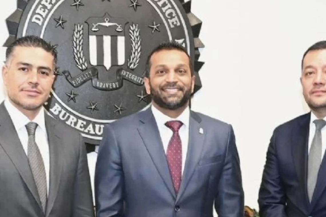 García Harfuch se reúne con el director del FBI, Kash Patel por envío de 29 miembros del narcotráfico