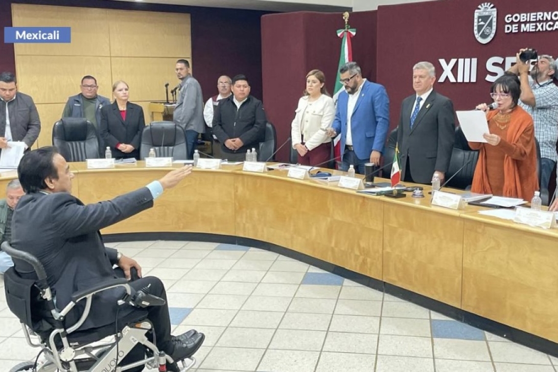 Toma protesta Julián Leyzaola como nuevo titular de la DSPM