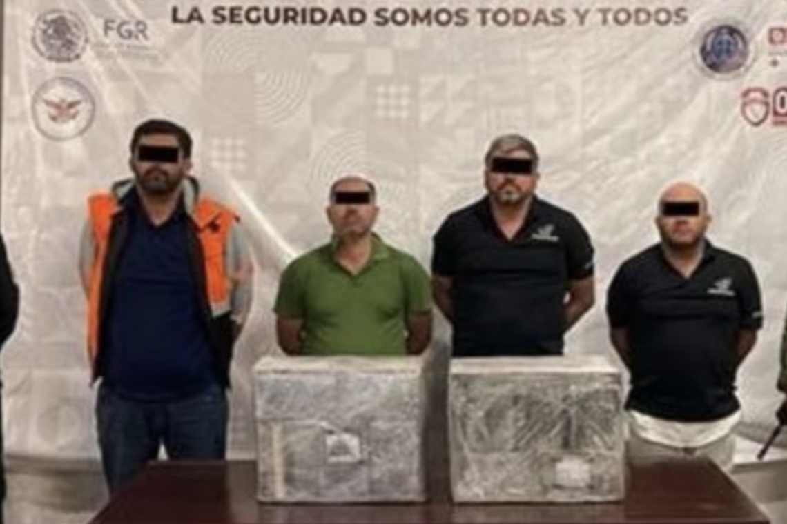Detienen en Baja California sujetos con más de 15 millones de pesos en cocaína