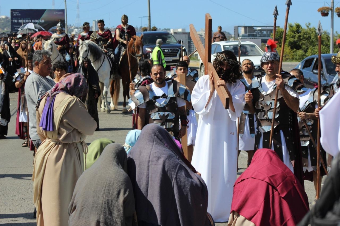 Recomienda XXV Ayuntamiento de Tijuana tomar precauciones por actividades religiosas en la vía pública