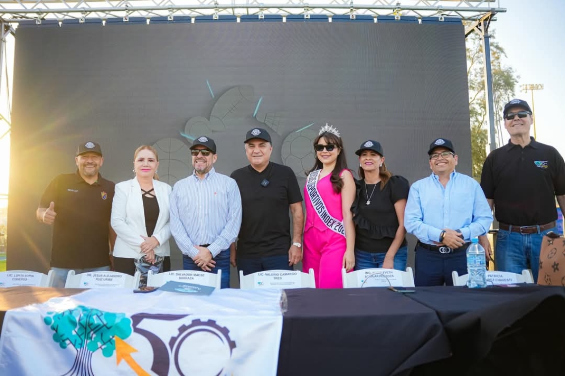 Reconoce Ruiz Uribe a INDEX-Mexicali por la promoción del deporte y su 50 aniversario de instalación en Mexicali 