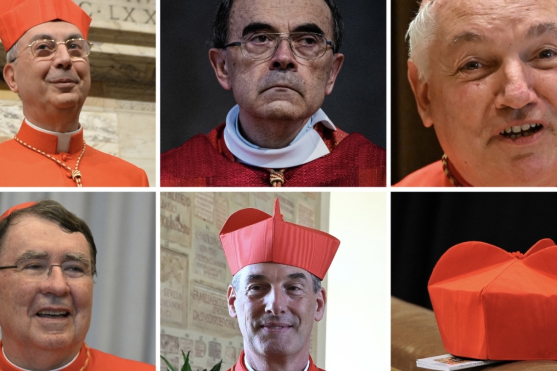 Cónclave: los rostros de los 15 cardenales más destacados para elegir al próximo papa