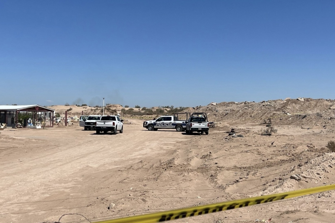 Hallan a un hombre muerto con huellas de violencia en el panteón La Herradura