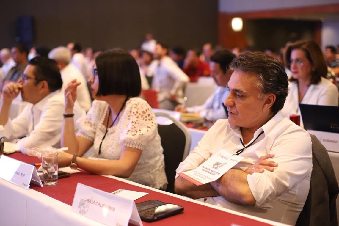 Ruiz Uribe celebra firma de convenio Secretaría del Bienestar e IMSS Bienestar 