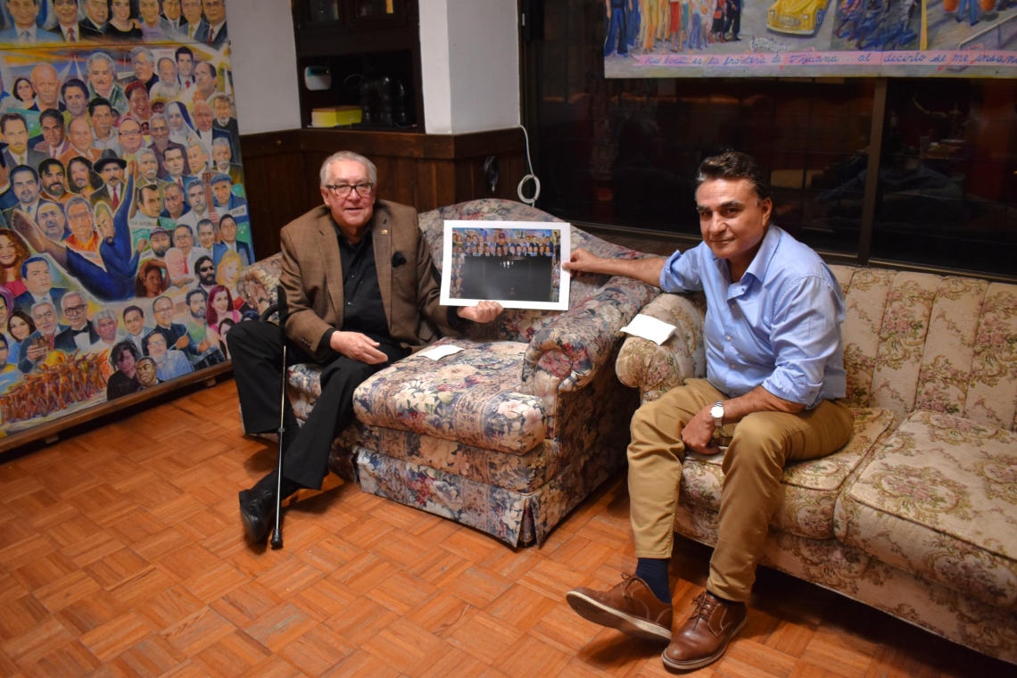 Profesor Jesús Ruiz Barraza forma parte del Gran Mural de Personajes de la Ciudad de Tijuana