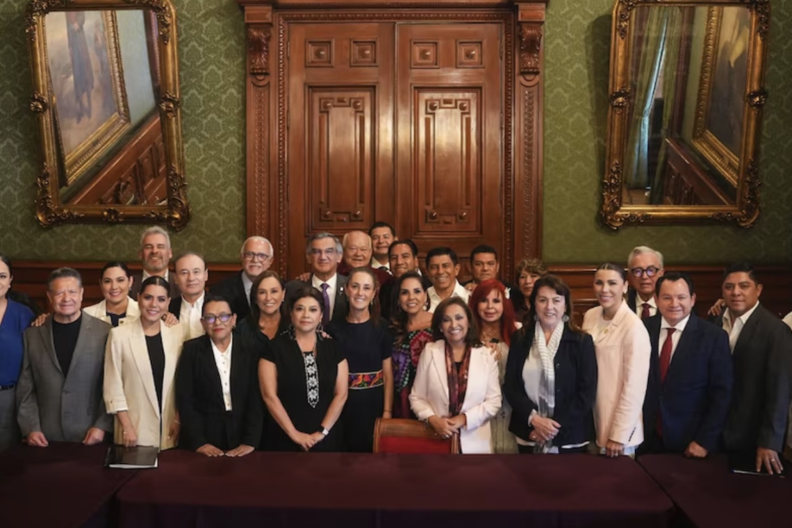 Claudia Sheinbaum se reúne con gobernadores adscritos a IMSS-Bienestar; así van los avances del programa