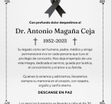 ¡DESCANSE EN PAZ! Dr. Antonio Magaña Ceja 