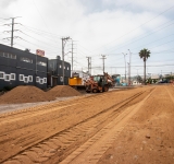 Arranca Ismael Burgueño obras de pavimentación con concreto hidráulico en Lomas del Matamoros 