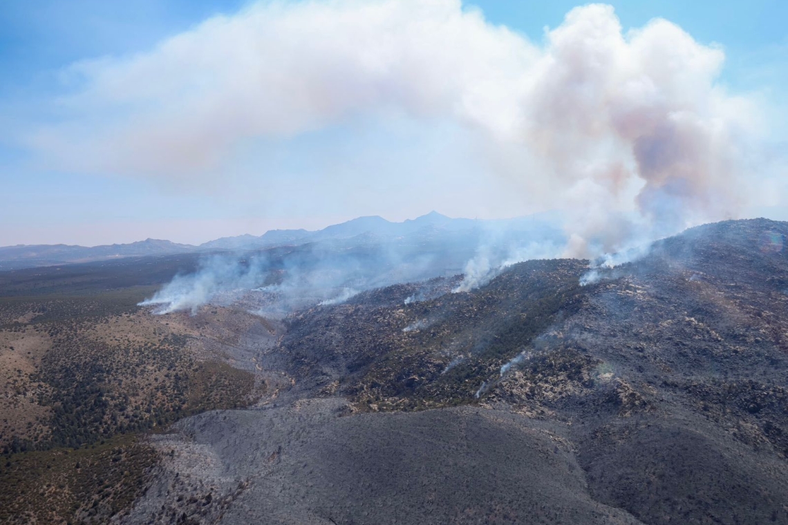 Gobernadora anuncia control en incendios de Tecate