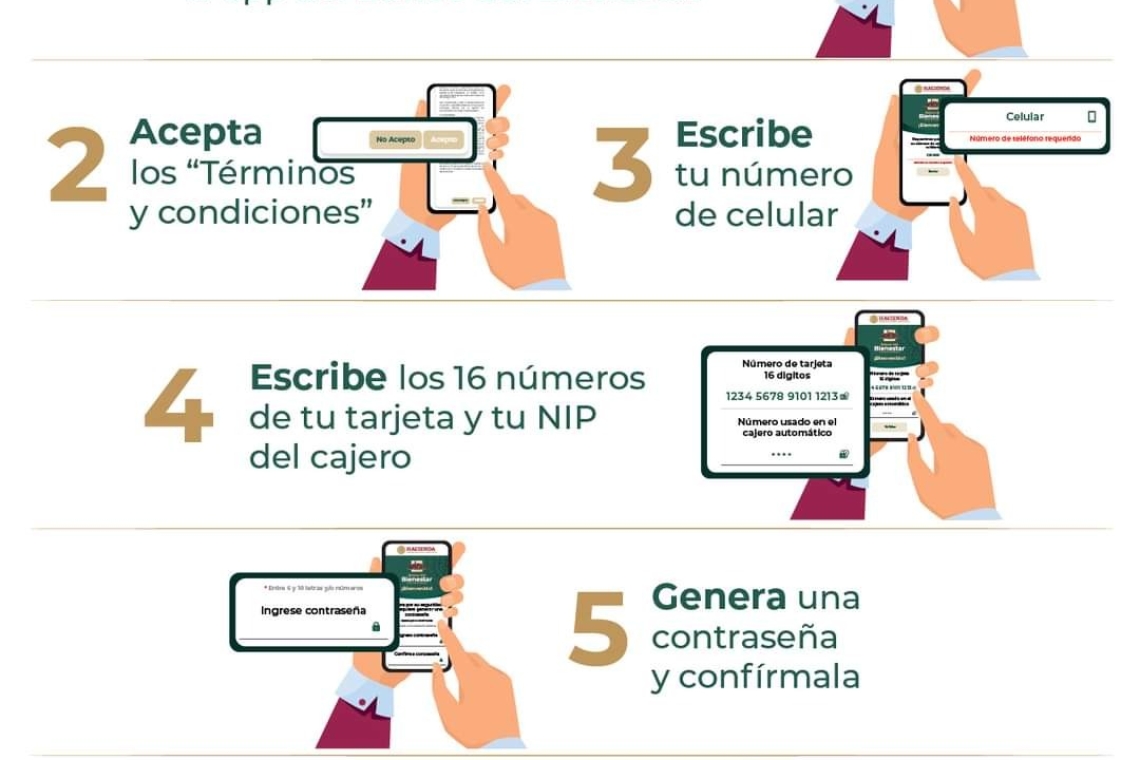 Ruiz Uribe llama a descargar la nueva APP del banco del bienestar 