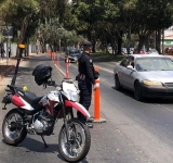 Implementa Gobierno Municipal operativo para agilizar el flujo vehicular en bulevar Padre Kino