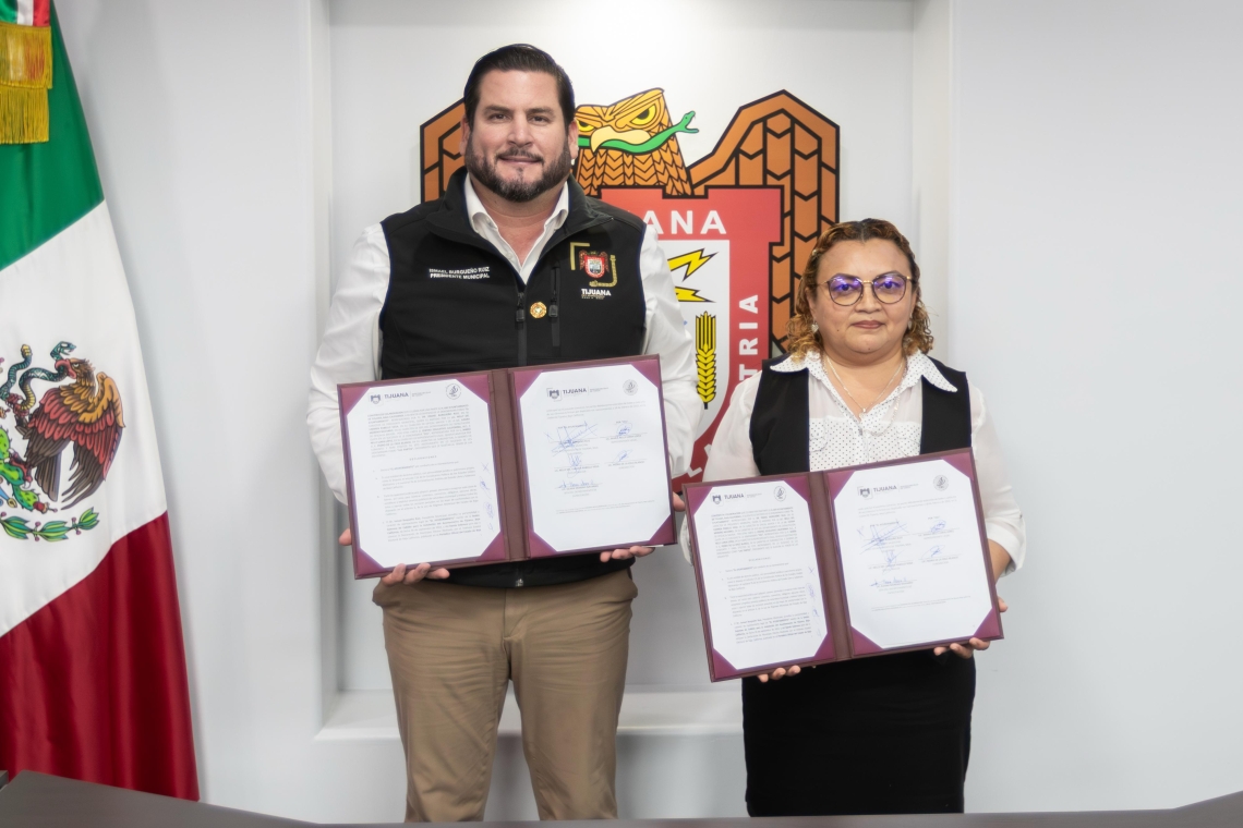 Fortalece Gobierno Municipal lazos con instituciones educativas a través de convenio con el Centro Educativo California