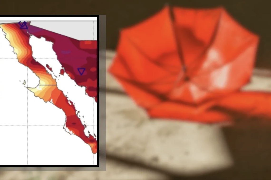 ¡Ni salgas! Clima de Baja California será extremo este lunes Prevén máximas superiores a 45°c