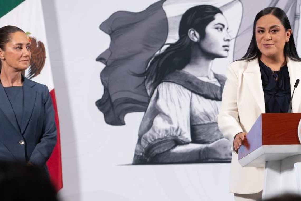 Secretaria de bienestar, Ariadna Montiel fortalece Baja California con los programas sociales federales
