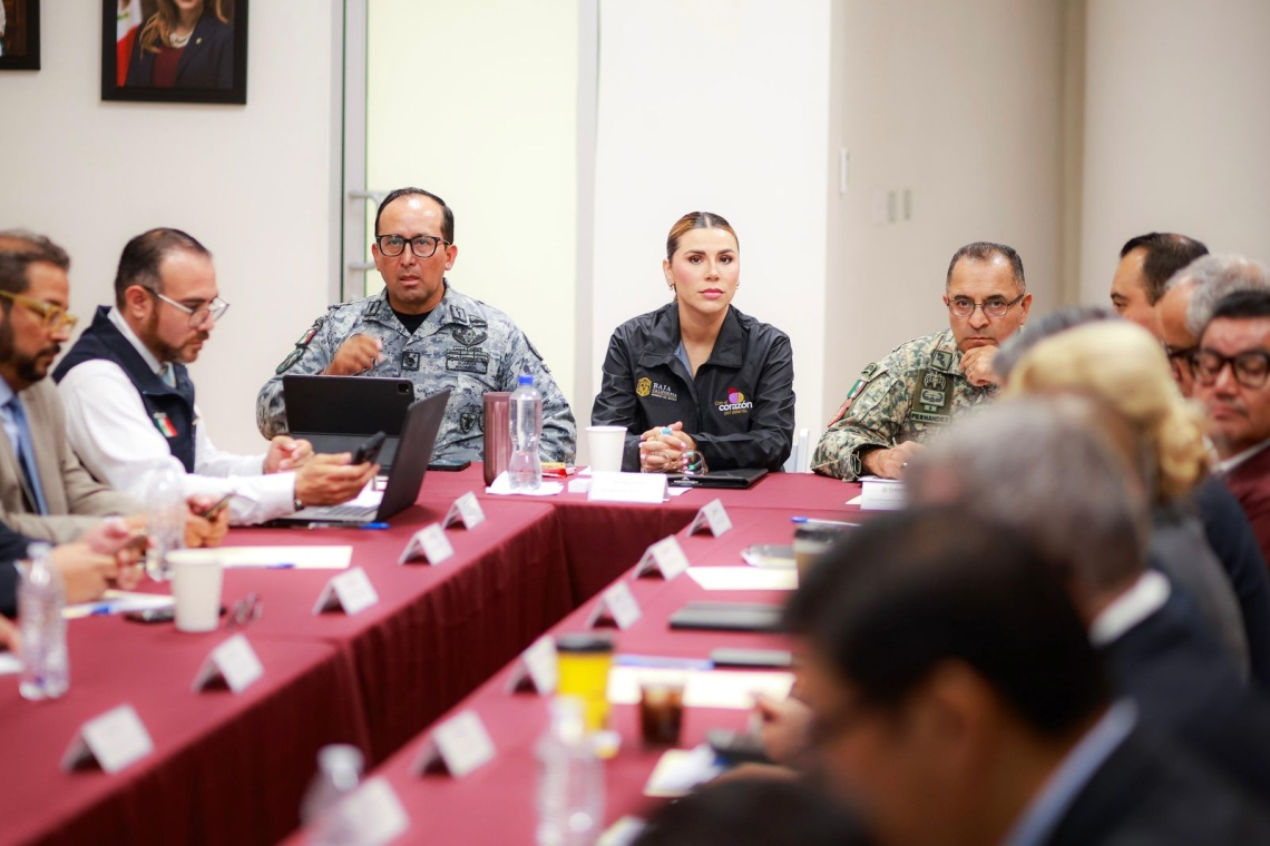 Mesa de Seguridad, informa de avances en BC