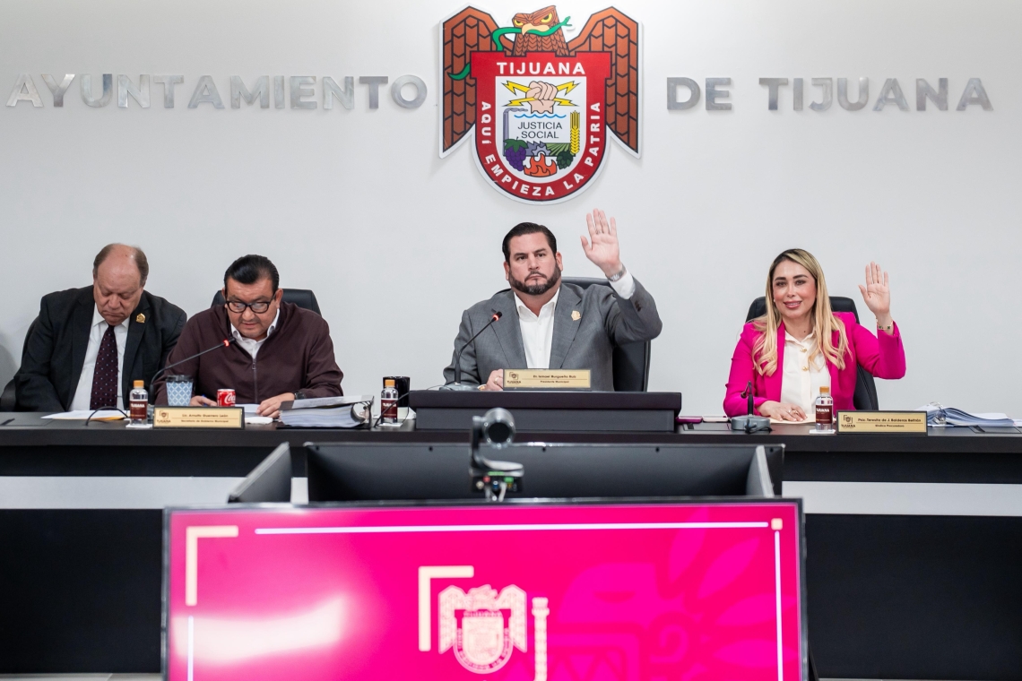 Aprueba Cabildo de Tijuana iniciativas en beneficio de las familias tijuanenses