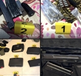 14. Personas detenidas con armas de fuego, numerario y equipo táctico